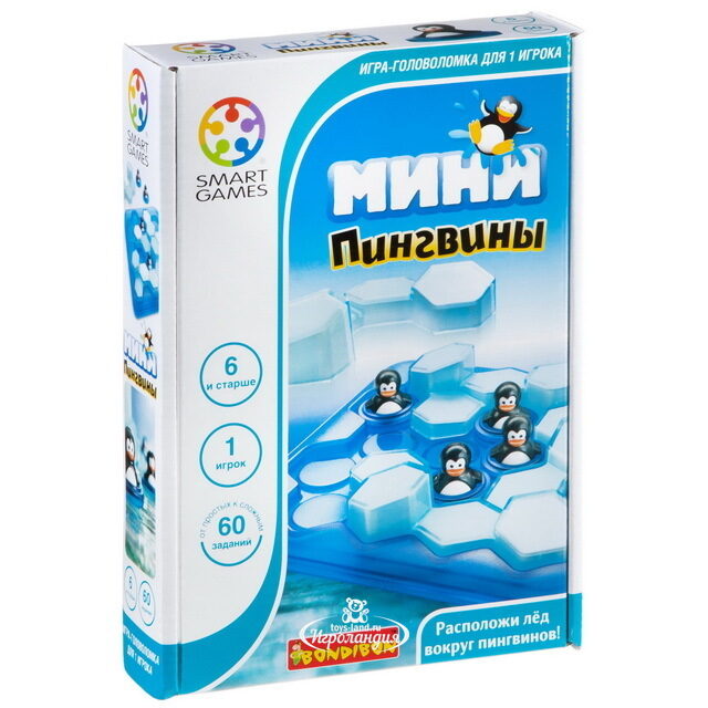 Логическая игра Мини Пингвины Bondibon