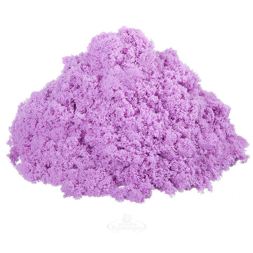 Набор для лепки Марсианский песок фиолетовый 150 г + формочки Bondibon