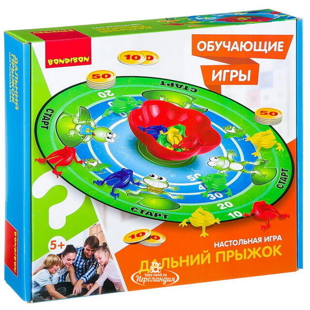 Настольная игра Дальний прыжок Bondibon (Бондибон)