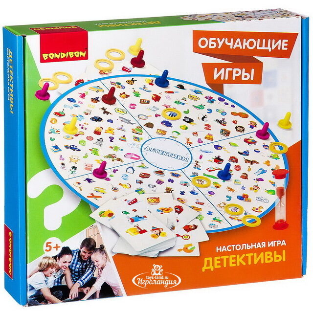 Настольная игра Детективы Bondibon