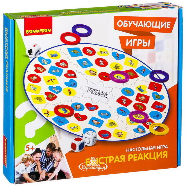 Настольная игра Быстрая реакция Bondibon