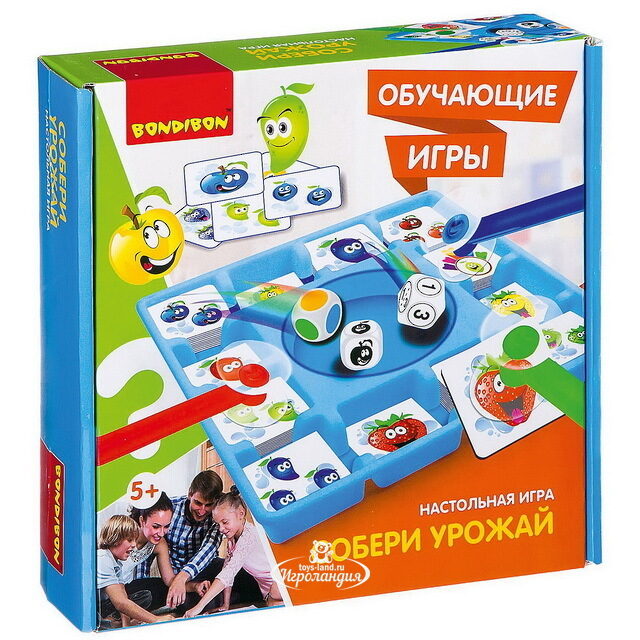 Настольная игра Собери урожай Bondibon