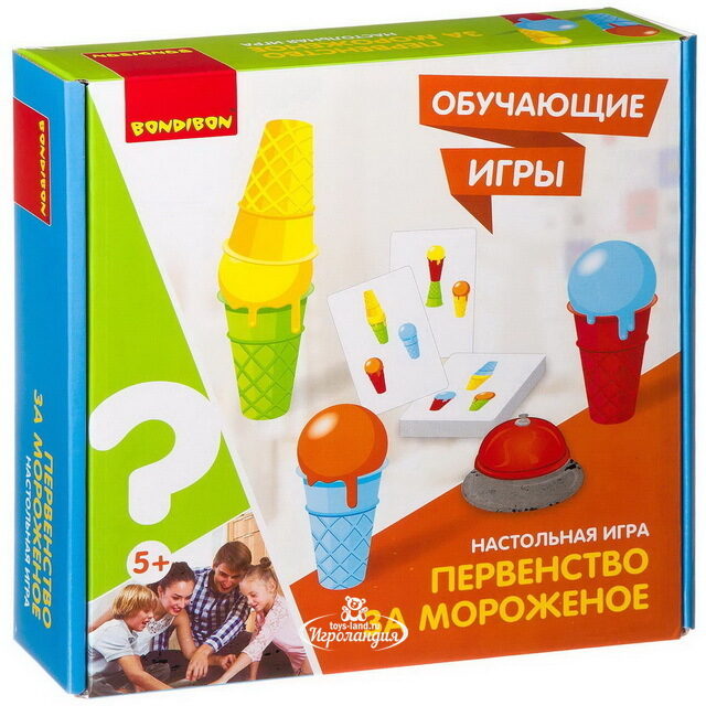 Настольная игра Первенство за мороженое Bondibon (Бондибон)