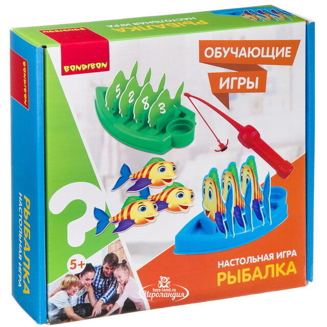 Настольная игра Bondibon Рыбалка Bondibon (Бондибон)