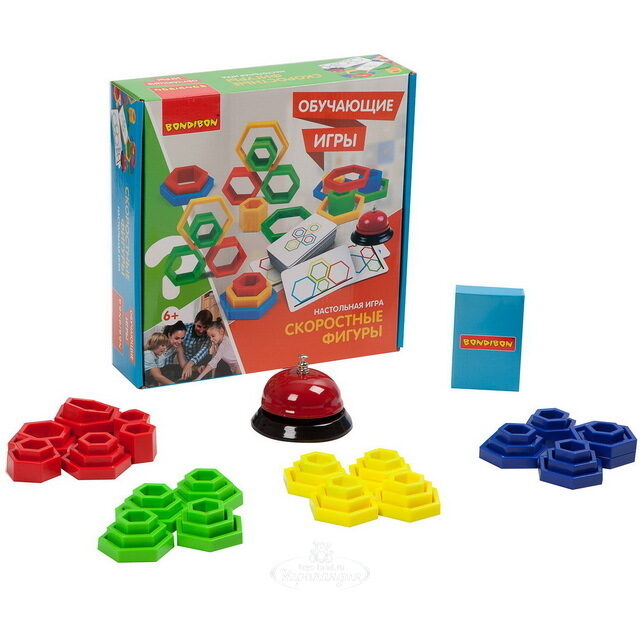 Настольная игра Скоростные фигуры Bondibon
