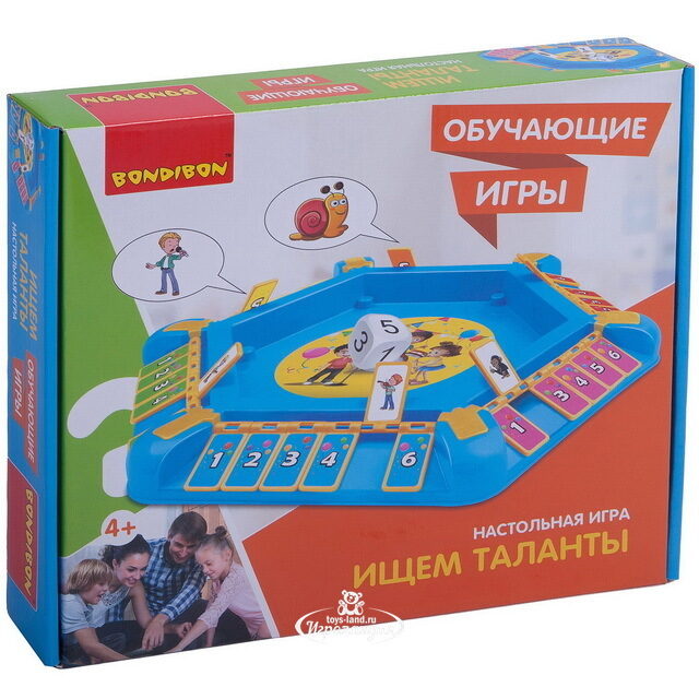 Настольная игра Ищем таланты Bondibon (Бондибон)