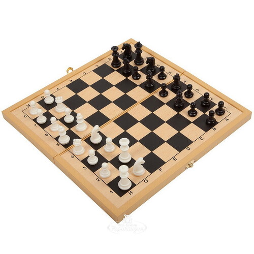 Настольные игры Удачная партия 3 в 1: Шахматы, Шашки, Нарды Bondibon
