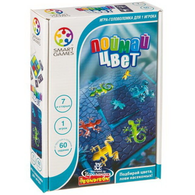 Логическая игра Поймай цвет Bondibon