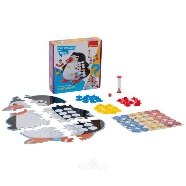 Настольная игра-мемо Совпадение Bondibon (Бондибон)