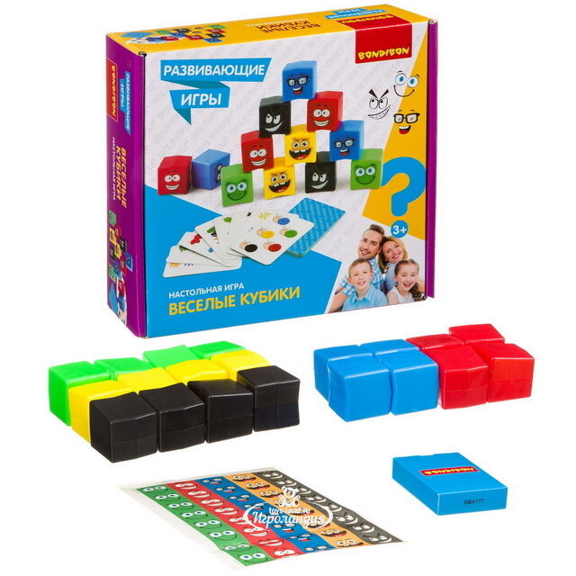 Настольная игра Веселые кубики Bondibon