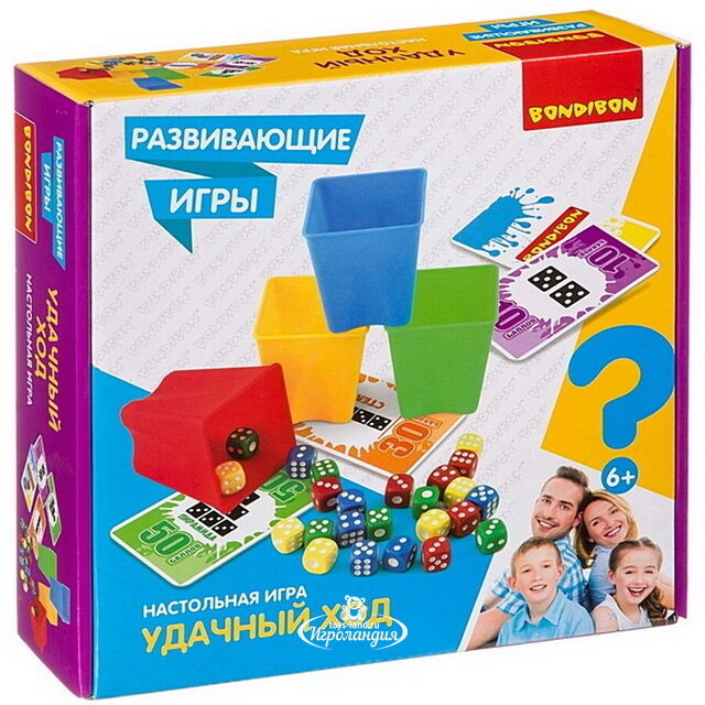 Настольная игра Удачный ход Bondibon