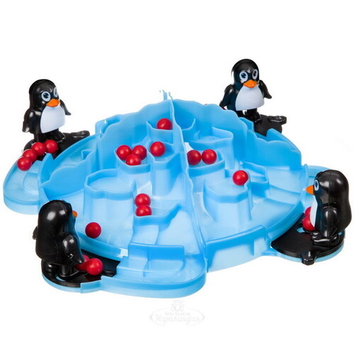 Настольная игра для всей семьи Атака Пингвинов Bondibon