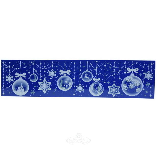 Новогодние наклейки Christmas Bubbles 64*15 см Koopman