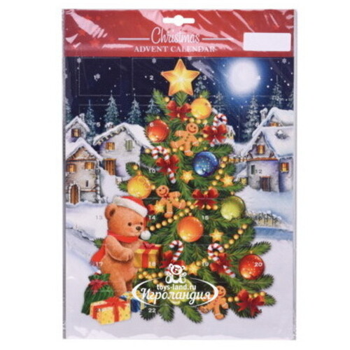 Адвент календарь Рождественская елка 30*24 см Koopman