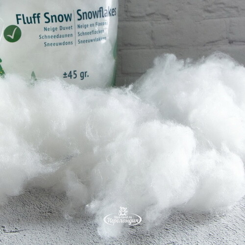 Искусственный снег в хлопьях Magic Snow Eco: Пушистые Хлопья 45 г Peha