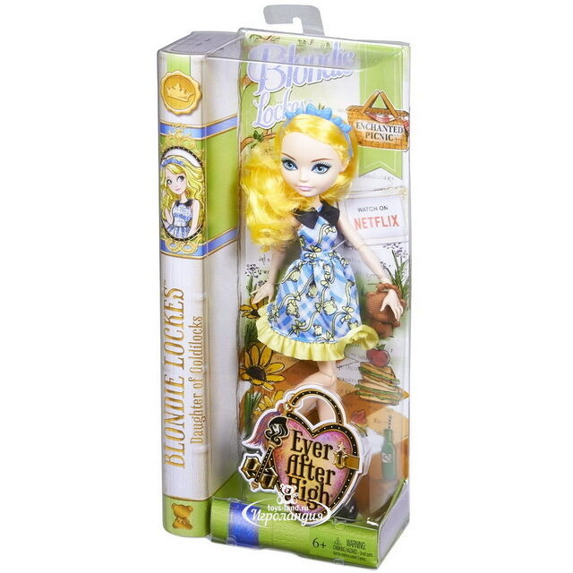 Кукла Блонди Локс Зачарованный пикник 26 см (Ever After High) Mattel