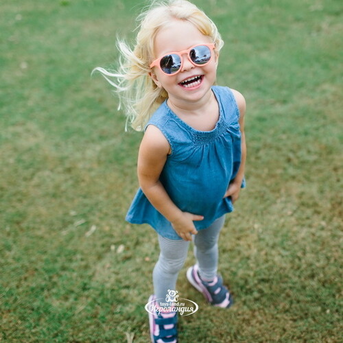 Детские солнцезащитные очки Babiators Polarized Keyhole Уезжаю на выходные, 3-5 лет, коралловые Babiators
