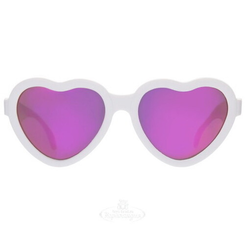 Детские солнцезащитные очки Babiators Polarized Hearts Влюбляшка, 0-2 лет, белые Babiators