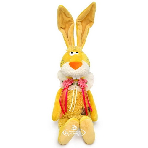 Мягкая игрушка Кролик Ежена - Озорная хохотушка 28 см Budi Basa