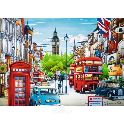 Картина-пазл Лондон, 1500 элементов Castorland
