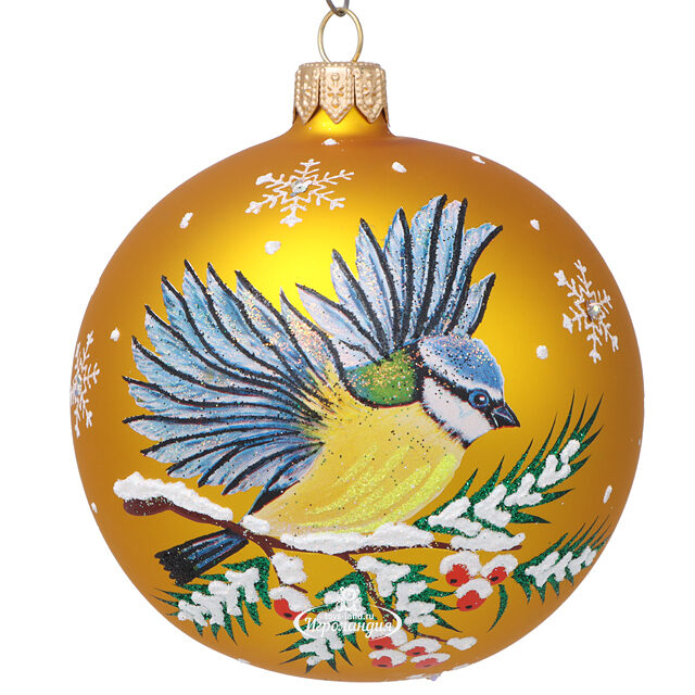 Набор стеклянных елочных шаров Лесная Сказка 5-9 см, 13 шт Фабрика Елочка