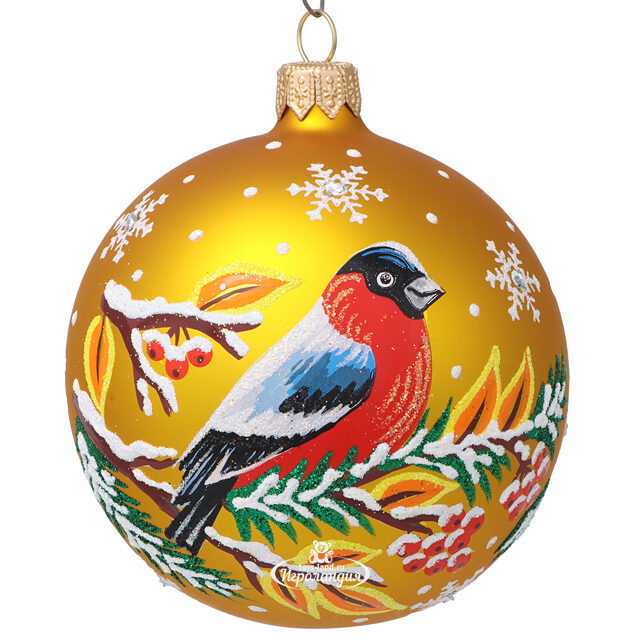 Набор стеклянных елочных шаров Лесная Сказка 5-9 см, 13 шт Фабрика Елочка