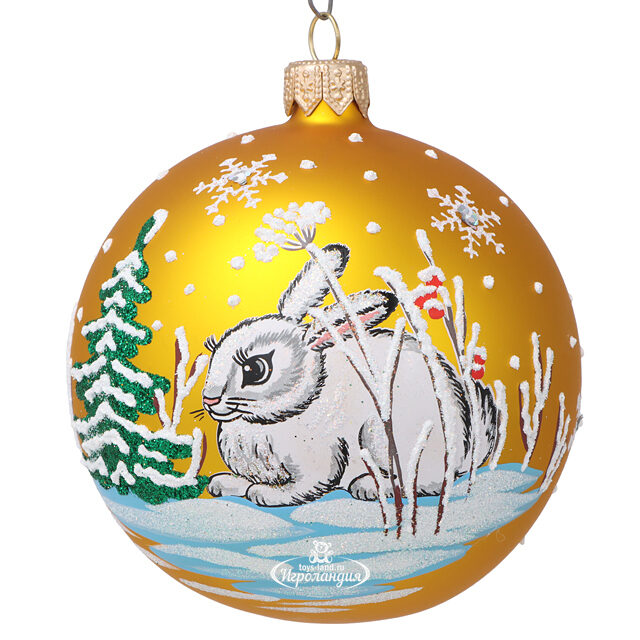 Набор стеклянных елочных шаров Лесная Сказка 5-9 см, 13 шт Фабрика Елочка