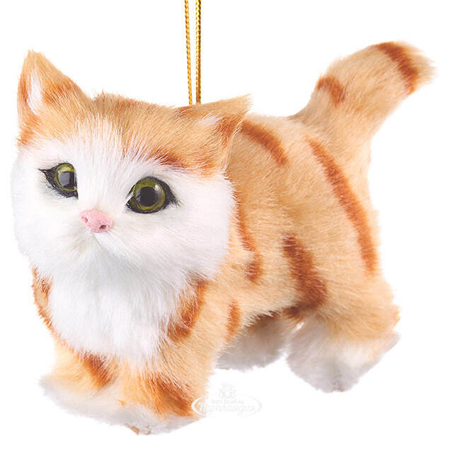 Елочная игрушка Кот Табби - Christmas Cats 11 см Kurts Adler