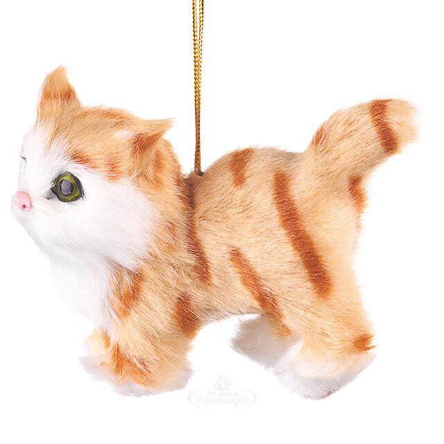 Елочная игрушка Кот Табби - Christmas Cats 11 см Kurts Adler