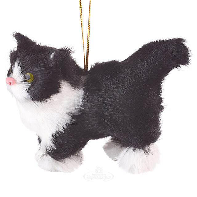 Елочная игрушка Кот Феликс - Пушистый Друг 11 см Kurts Adler (Куртс Адлер)