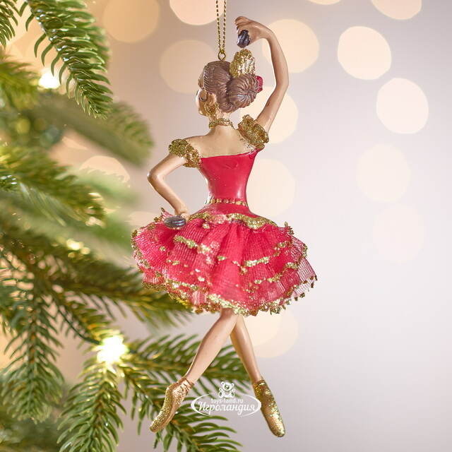 Елочное украшение Балерина Кармен 17 см, подвеска Kurts Adler (Куртс Адлер)