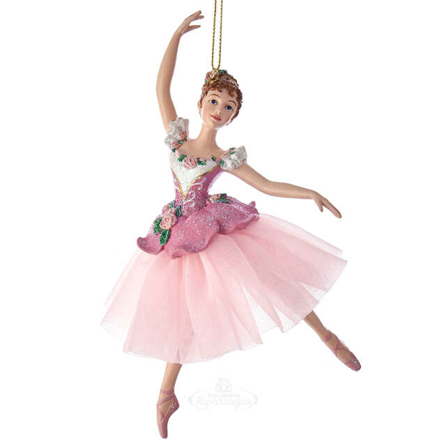 Елочная игрушка Балерина Вальс Цветов 17 см, подвеска Kurts Adler