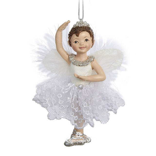 Ёлочная игрушка Фея-балерина Фантазия 11 см Kurts Adler (Куртс Адлер)