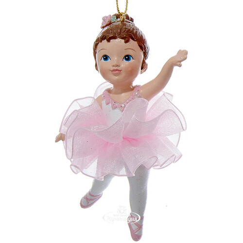 Елочное украшение Малышка-Балерина Кессиди - Воздушные Танцы 10 см, подвеска Kurts Adler