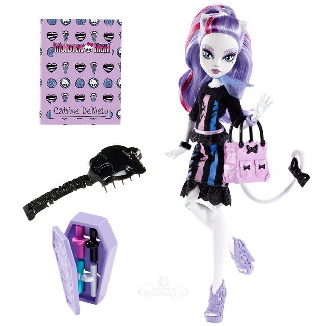 Кукла Катрин Де Мяу Новый Скарместр 26 см (Monster High) Mattel