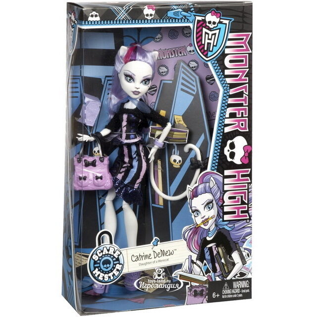 Кукла Катрин Де Мяу Новый Скарместр 26 см (Monster High) Mattel