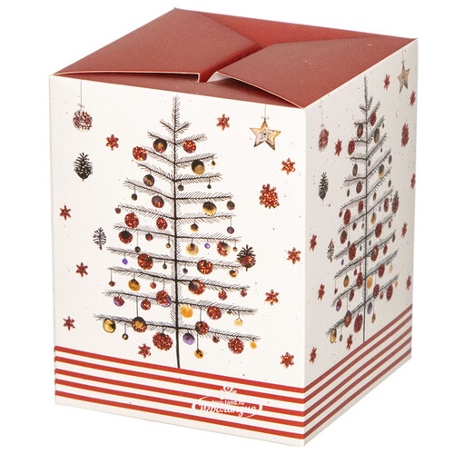 Подарочная коробка Fairy Christmas - Новогодняя Ёлочка 20*10 см Due Esse Christmas