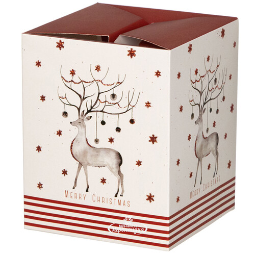 Подарочная коробка Fairy Christmas - Волшебный Олень 20*10 см Due Esse Christmas