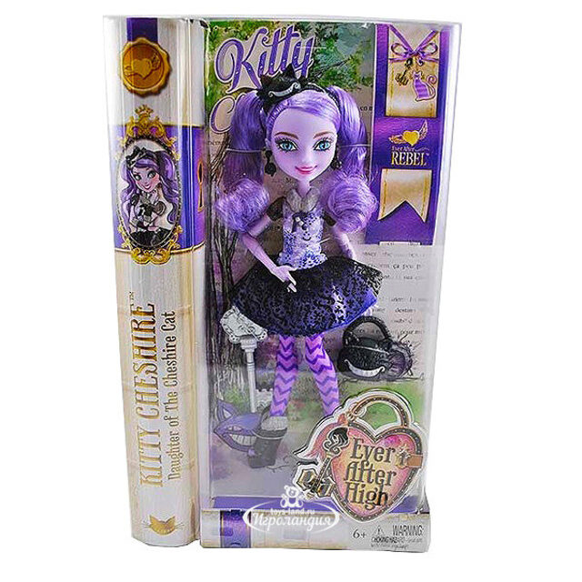 Кукла Китти Чешир базовая первый выпуск (Ever After High) Mattel