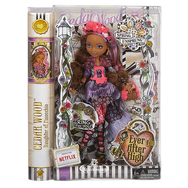 Кукла Сидар Вуд Сказка наизнанку (Ever After High) Mattel