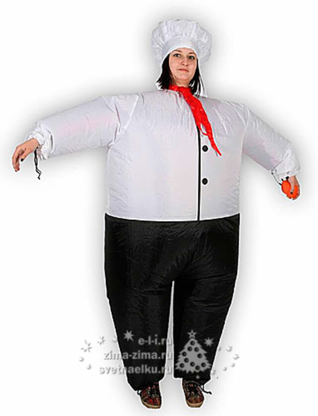 Надувной костюм Повар Торг Хаус