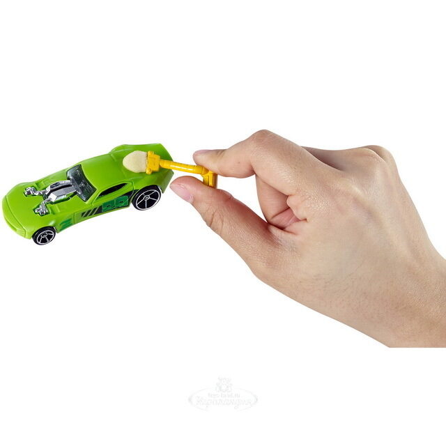 Игровой набор Самолет-заправщик c машинкой (Hot Wheels) Mattel