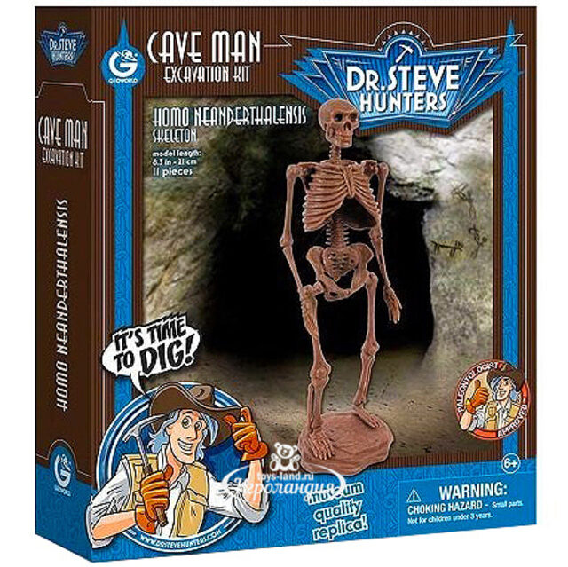 Набор для раскопок Неандерталец Geoworld (Геоворлд)