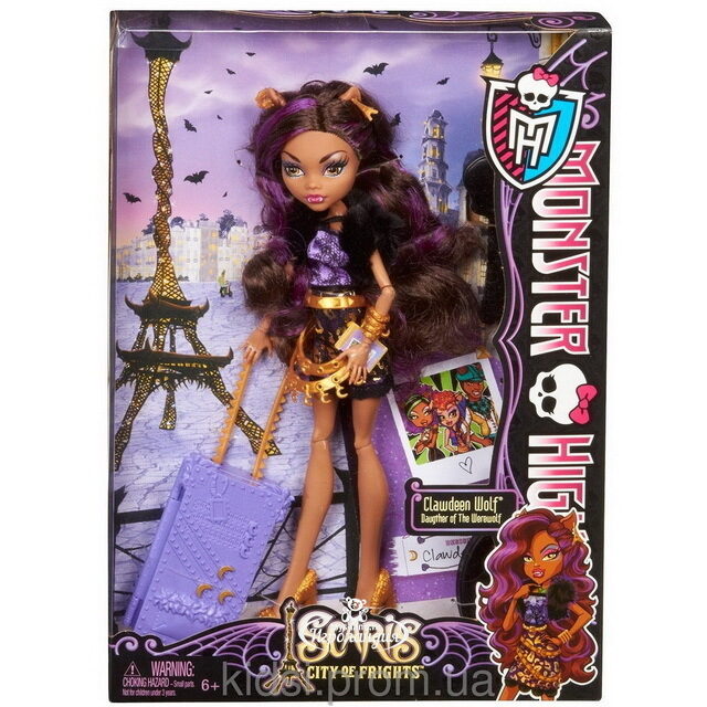 Кукла Клодин Вульф Скариж: Город страха 26 см (Monster High) Mattel