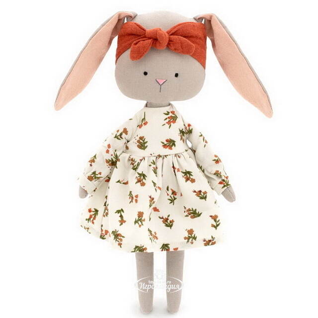 Мягкая игрушка Зайка Люси 30 см, Cotti Motti Orange Toys