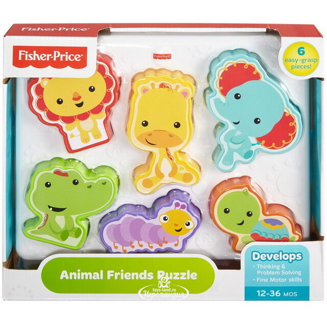 Сортер Друзья из Тропического Леса, 25 см Fisher Price