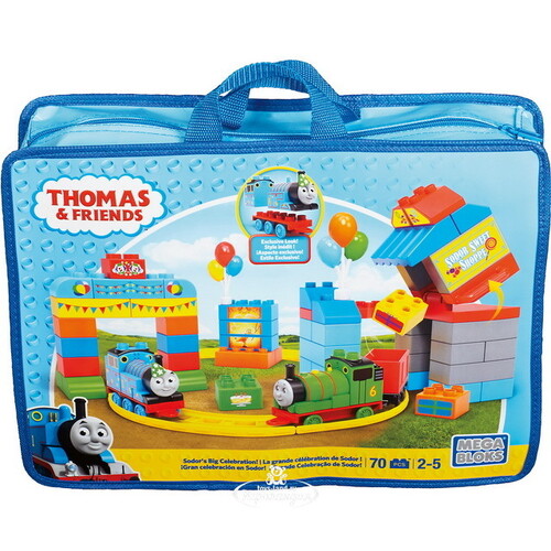 Конструктор Томас и его друзья - День Рождения Томаса 70 деталей (Mega Bloks) Mattel