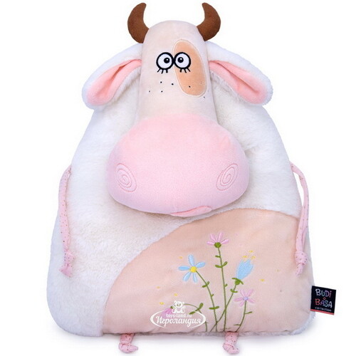 Мягкая игрушка-подушка Корова Энжи 34 см Budi Basa