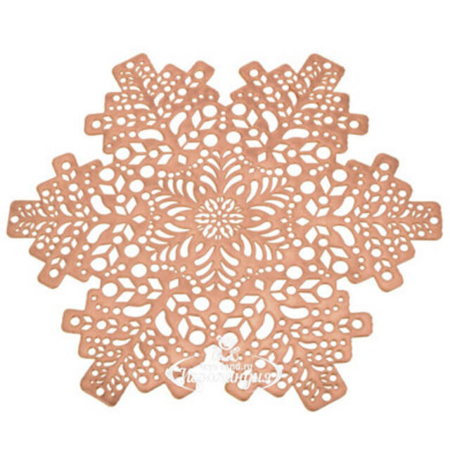 Сервировочная салфетка Делфина 41 см медная Koopman