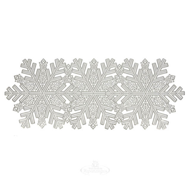 Плейсмат Селин 90*32 см серебряный Koopman